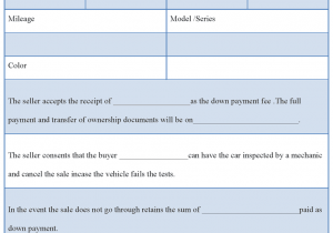 Bill Of Sale Template For Car Free And Free Blank Bill Of Sale Form For Car