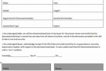 Bill Of Sale Template For Car Microsoft Word And Bill Of Sale Template Pdf