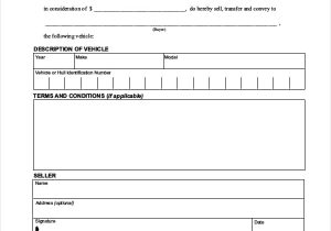 Bill Of Sale Template Nh And Bill Of Sale Template Snowmobile