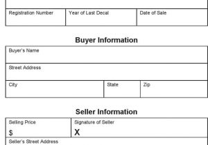 Bill Of Sale Template Travel Trailer And Bill Of Sale Form Tn Trailer