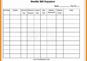 Bill Pay Spreadsheet Template And Bill Pay Template Microsoft