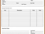 Billing Invoice Template Microsoft Word And Hotel Bill Invoice Format Word