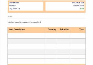 Blank invoice template excel and blank invoice template free