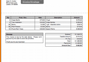 Blank Invoice Template Excel And Free Printable Billing Invoice Template