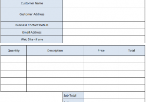 Bookkeeping Invoice Example And Sales Invoice Template Pdf
