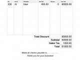 Bookkeeping Template And Payroll Invoice Template