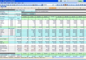 Budget Spreadsheet For Small Business And Free Budget Spreadsheet For Small Business
