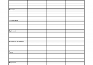 Business budget worksheet template free and free printable business budget worksheets