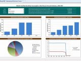 Business Dashboard Examples Excel And Interactive Dashboards Using Powerpoint And Excel