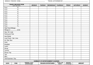 Business Expense Report Template Free And Business Expense Report Sample