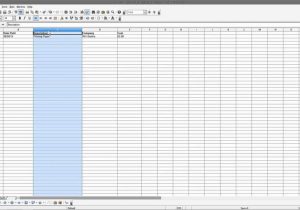 Business Expense Spreadsheet Example And Monthly Expenses Template