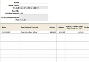 Business Travel Expense Report Template And Pitt Travel And Business Expense Report