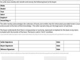 Car Dealership Bill Of Sale Template And Blank Bill Of Sale Form