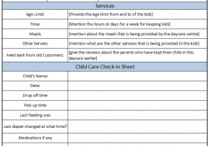 Caregiver Receipt Template And Invoice For Medical Services