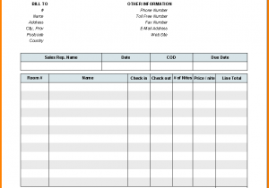 Cash Receipt Format In Word And Cash Invoice Template