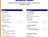 Church Balance Sheet Template And Church Balance Sheet Pdf