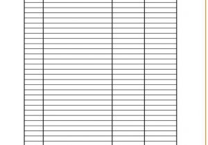 Clothing Record Inventory Sheet Army