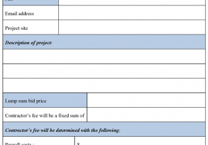 Construction Estimate Disclaimer Examples And Construction Estimate Template Microsoft Office