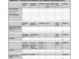 Construction Schedule Template Excel Free Download