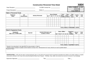 Construction Timesheet Template Free And Weekly Timesheet For Multiple Employees