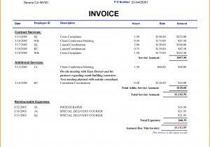 Consultant Invoice Template Free And Consulting Invoice Template Mac