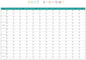 Credit Card Debt Reduction Spreadsheet And Free Debt Reduction Snowball Spreadsheet