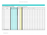 Credit Card Expense Report Template And Free Business Expense Report Form