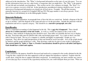Data Analysis Example In Lab Report And Examples Of Physics Lab Reports