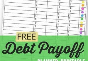 Debt consolidation worksheet excel and free debt reduction spreadsheet
