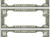 Design A Dollar Bill Template And Free Dollar Bill Templates