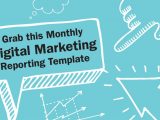 Digital Marketing Monthly Report Template And Digital Marketing Campaign Report Template