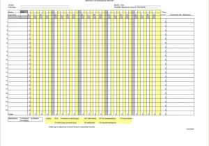 Employee Attendance Sheet Monthly and Employee Attendance Sheet Excel XLS