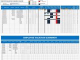 Employee Attendance Sheet with Time in Excel and Employee Attendance Tracker Sheet