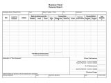 Employee Expense Report Template And Business Expense Report Template