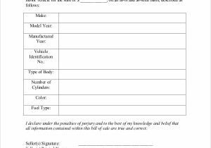 Example Bill Of Sale For Used Motorcycle And Motorcycle Bill Of Sale Printable