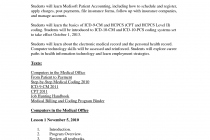 Example of a medical billing and coding resume and example of medical billing and coding test