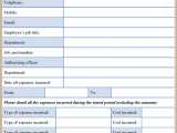 Example Of An Expense Report And Example Expense Report Excel