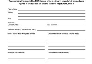 Example Of An Incident Report In The Workplace And Example Of An Incident And Arrest Report