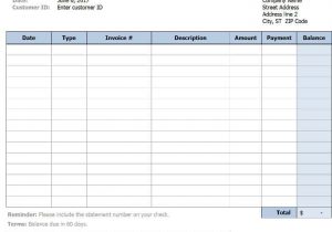 Example Of Billing Statement And Example Of Credit Card Billing Statement