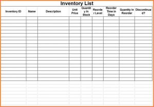 Example Of Inventory Using Excel And Examples Of Inventory Control Spreadsheet