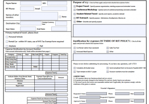 Example Of Personal Expense Report And Sample Expense Report For Taxes