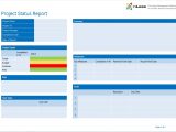 Example Of Project Summary Report And Example Of One Page Project Status Report