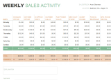 Examples Of Sales Call Reports And Example Of Annual Sales Report