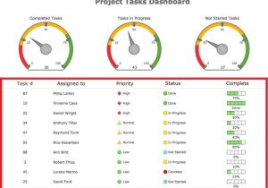 Excel Dashboard Templates Project Management and Excel Dashboard Project Management Spreadsheet Template
