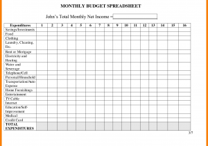 Excel Monthly Bill Template Download And Monthly Budget Excel Spreadsheet Template Xls
