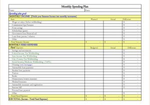 Excel Retirement Budget Template