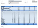 Excel Spreadsheet Tracking Employee Time Off