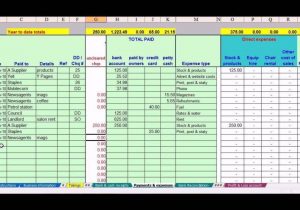 Excel Spreadsheet for Accounting of Small Business and Small Business Accounting Spreadsheets Excel