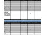 Excel Spreadsheet for Business Income and Expenses and Excel Spreadsheet for Expenses of Business