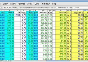 Excel Spreadsheet for Payroll Taxes and Excel Template for Payroll Hours
